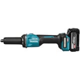 Makita Akku-Geradschleifer GD001GZ XGT, 40Volt schwarz/blau, ohne Akku und Ladegerät