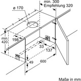 Neff D49ML54X1, Dunstabzugshaube edelstahl