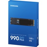 Samsung 990 EVO Plus 4 TB, SSD PCIe 4.0 x4 / 5.0 x2, NVMe 2, M.2 2280, intern