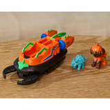 Spin Master Paw Patrol: Der Dino Film - Zumas Dino-Rettungs-Hovercraft, Spielfahrzeug 