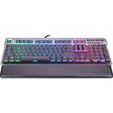 Thermaltake Argent K6 RGB, Gaming-Tastatur titan, DE-Layout, Cherry MX Low Profile RGB Red