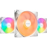 be quiet! Light Wings LX 140mm PWM high-speed White Triple Pack, Gehäuselüfter weiß, 3er-Pack, 140 mm