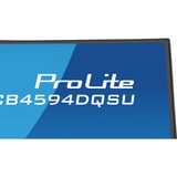iiyama ProLite XCB4594DQSU-B1, LED-Monitor 113 cm (44.5 Zoll), schwarz (matt), DQHD, VA, Curved, HDMI, DP, USB-C, USB-Hub
