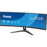 iiyama ProLite XCB4594DQSU-B1, LED-Monitor 113 cm (44.5 Zoll), schwarz (matt), DQHD, VA, Curved, HDMI, DP, USB-C, USB-Hub