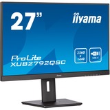 iiyama ProLite XUB2792QSC-B5, LED-Monitor 68.5 cm (27 Zoll), schwarz, QHD, IPS, USB-C, 75 Hz