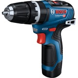 Bosch Akku-Schlagbohrschrauber GSB 12V-35 Professional, 12 Volt blau/schwarz, 2x Li-Ionen Akku 3,0Ah, L-BOXX