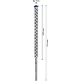 Bosch Expert Hammerbohrer SDS-max-8X, Ø 32mm Arbeitslänge 400mm