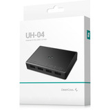 DeepCool Deepcool UH-04, USB-Hub schwarz