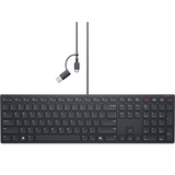 Dell Collaboration-Tastatur KB525C schwarz, DE-Layout, Plunger