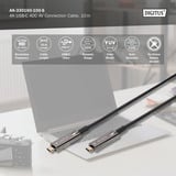 Digitus 4K USB-C AOC AV-Anschlusskabel schwarz, 10 Meter