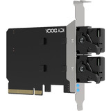 Icy Dock ExpressSlot Core CP073-2 (MB312M4P-B), Wechselrahmen schwarz