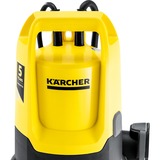 Kärcher Entwässerungspumpe SP 11.000 Dirt, Tauch- / Druckpumpe gelb/schwarz, 400 Watt, für Schmutzwasser