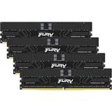 Kingston FURY DIMM 128 GB DDR5-6800 (4x 32 GB) Quad-Kit ECC, Arbeitsspeicher schwarz, KF568R34RB2K4-128, Renegade Pro, Registred, INTEL XMP