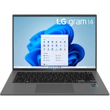 LG gram14Z90R-G.AA79G, Notebook grau, Windows 11 Home 64-Bit, 1 TB SSD