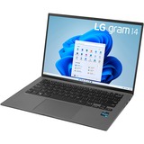 LG gram14Z90R-G.AA79G, Notebook grau, Windows 11 Home 64-Bit, 1 TB SSD