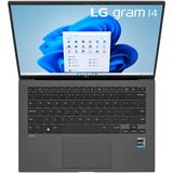LG gram14Z90R-G.AA79G, Notebook grau, Windows 11 Home 64-Bit, 1 TB SSD