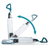 Makita VC010GZ, Hartbodenreiniger weiß/blau, ohne Akku und Ladegerät