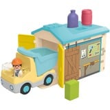 PLAYMOBIL 71686 Junior: LKW mit Sortiergarage, Konstruktionsspielzeug 