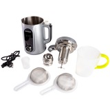 Rommelsbacher Suppen und Veggie Drink Maker SVD 1400 Vera edelstahl/schwarz, 1.400 Watt, 1,3 Liter