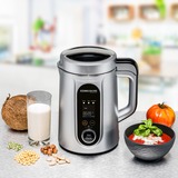 Rommelsbacher Suppen und Veggie Drink Maker SVD 1400 Vera edelstahl/schwarz, 1.400 Watt, 1,3 Liter