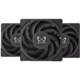 Scythe Wonder Tornado 120, Gehäuselüfter schwarz, 3er Pack, 120 mm