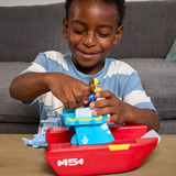 Spin Master Paw Patrol - Sea Patroller Rettungsboot, Spielfahrzeug mit Chase-Figur und Hai