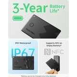 SwitchBot SwitchBot Smart Airtag Geldbörsen-Tracker-Karte schwarz 