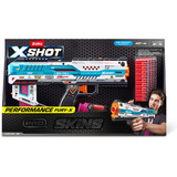 ZURU XSHOT Skins Fury-X, Dartblaster inkl. 40 Half-Darts