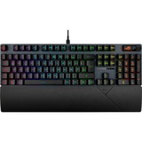 ASUS ROG Strix Scope II RX, Gaming-Tastatur schwarz, DE-Layout, ROG RX Red