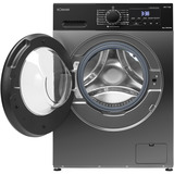 Bomann WA 7188 titan, Waschmaschine titan/schwarz