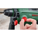 Bosch Akku-Bohrhammer UniversalHammer 18V BARETOOL, Adapter grün/schwarz, ohne Akku und Ladegerät, POWER FOR ALL ALLIANCE