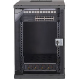 Digitus Netzwerk-Set SOHO Pro 10" 315x300 mm (BxT), IT-Schrank schwarz, 9 Höheneinheiten