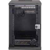 Digitus Netzwerk-Set SOHO Pro 10" 315x300 mm (BxT), IT-Schrank schwarz, 9 Höheneinheiten