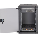 Digitus Netzwerk-Set SOHO Pro 10" 315x300 mm (BxT), IT-Schrank schwarz, 9 Höheneinheiten