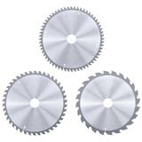EINHELL Kreissägeblatt-Satz HM, Ø 250 x 30mm, 2,5mm, 24Z / 42Z / 60Z 3-teilig, für Akku-Tischkreissäge TE-TS 36/210 Li u.a.