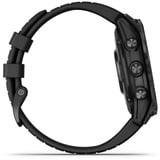 Garmin fēnix 7 Pro - Solar Edition, Smartwatch schwarz/grau, 47 mm, mit schwarzem Silikon-Armband