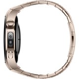 Huawei Watch 5 42mm (Soc-L29M), Smartwatch beige, Titanarmband in sandgold, Gehäuse aus Edelstahl