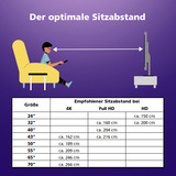 JVC LT-40VF4455, LED-Fernseher 102 cm (40 Zoll), schwarz, FullHD, Triple Tuner, Media Player