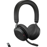Jabra Evolve2 75, Headset schwarz, Link380a, MS