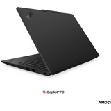 Lenovo ThinkPad T14 AMD G7 (21WV002YGE), Notebook schwarz, AMD Ryzen AI 7 450, AMD Radeon 860M, 32 GB DDR5, 512 GB (512 GB SSD), Windows 11 Pro