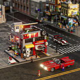 Lumibricks Low Rider - Big Red, Konstruktionsspielzeug 