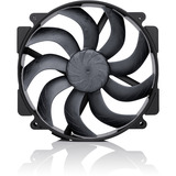 Noctua NF-A14x25r G2 PWM Sx2-PP chromax.black, Gehäuselüfter schwarz, 140 mm