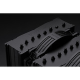 Noctua NF-A14x25r G2 PWM Sx2-PP chromax.black, Gehäuselüfter schwarz, 140 mm