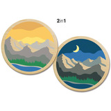 Ravensburger CreArt Wooden - Berge, Malen 