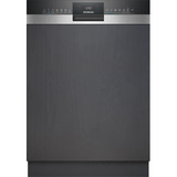 Siemens SN53HS16AE iQ300, Spülmaschine edelstahl (gebürstet)/schwarz, 60 cm, Home Connect