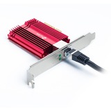 TP-Link TX401 10 Gigabit PCI Express, LAN-Adapter rot