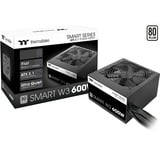 Thermaltake Smart W3 0600W, PC-Netzteil 600 Watt