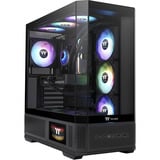 Thermaltake View 370 TG ARGB Black, Tower-Gehäuse schwarz, Tempered Glass x 3