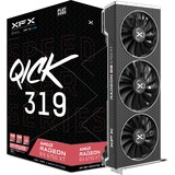 XFX Radeon RX 6750 XT SPEEDSTER QICK 319 BLACK, Grafikkarte RDNA 2, GDDR6, 3x DisplayPort, 1x HDMI 2.1