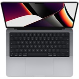 Apple MacBook Pro (14") 2021, Notebook grau, M1 Pro 16-Core GPU, macOS Monterey, Englisch International, 120 Hz Display